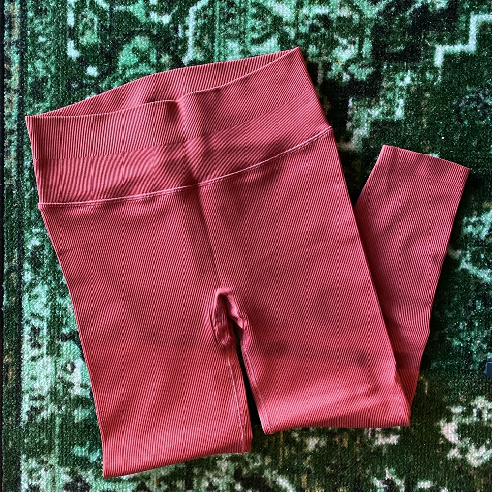 Women's High-Waisted Brushed Jersey 7/8 Leggings - Victoria’s Secret Sport